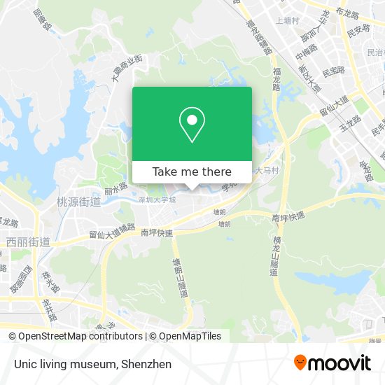 Unic living museum map