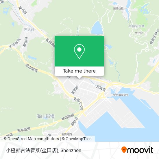 小橙都古法冒菜(盐田店) map