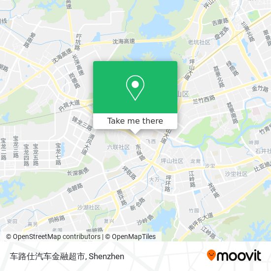 车路仕汽车金融超市 map