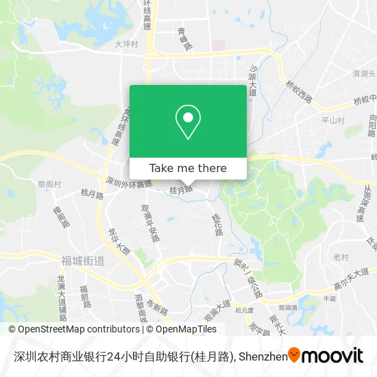 深圳农村商业银行24小时自助银行(桂月路) map
