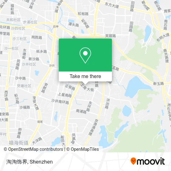 淘淘饰界 map