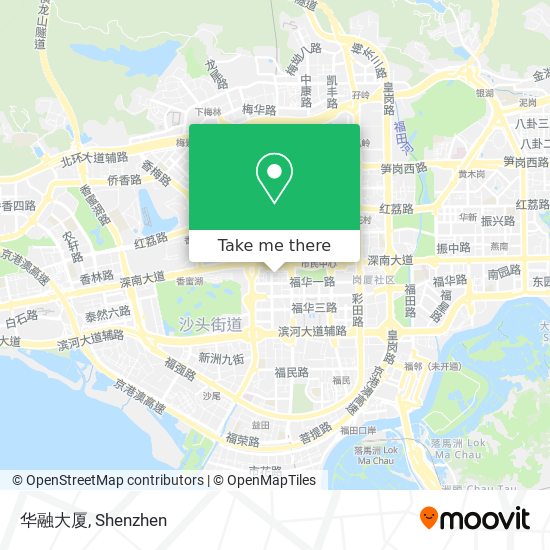 华融大厦 map
