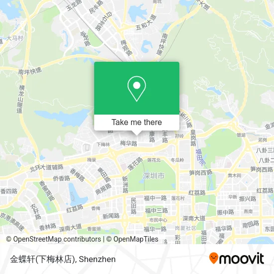 金蝶轩(下梅林店) map