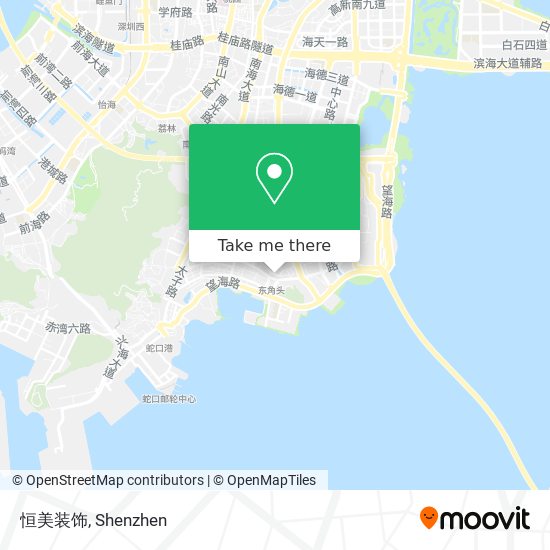 恒美装饰 map