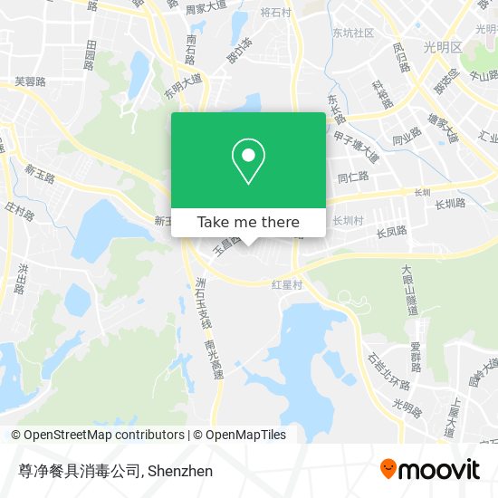 尊净餐具消毒公司 map