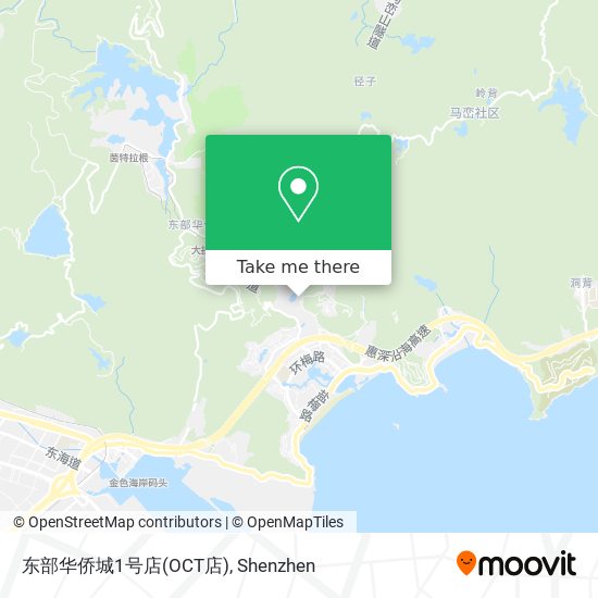 东部华侨城1号店(OCT店) map