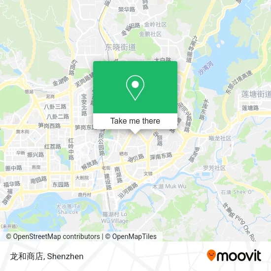 龙和商店 map