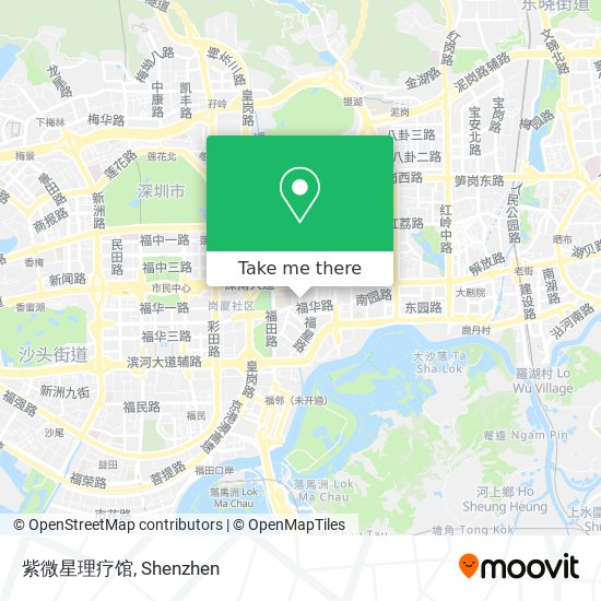 紫微星理疗馆 map