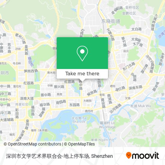 深圳市文学艺术界联合会-地上停车场 map