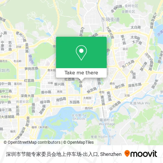 深圳市节能专家委员会地上停车场-出入口 map