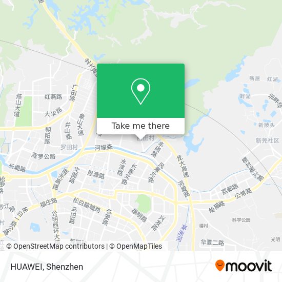 HUAWEI map