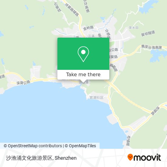 沙渔涌文化旅游景区 map