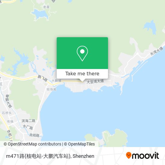 m471路(核电站-大鹏汽车站) map