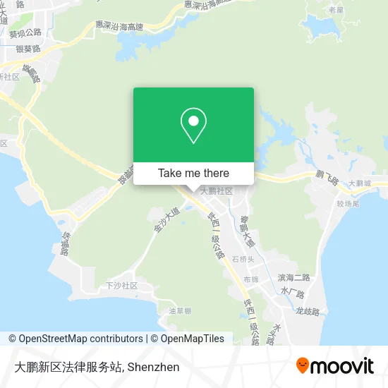 大鹏新区法律服务站 map