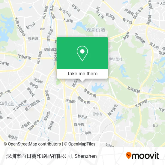 深圳市向日葵印刷品有限公司 map