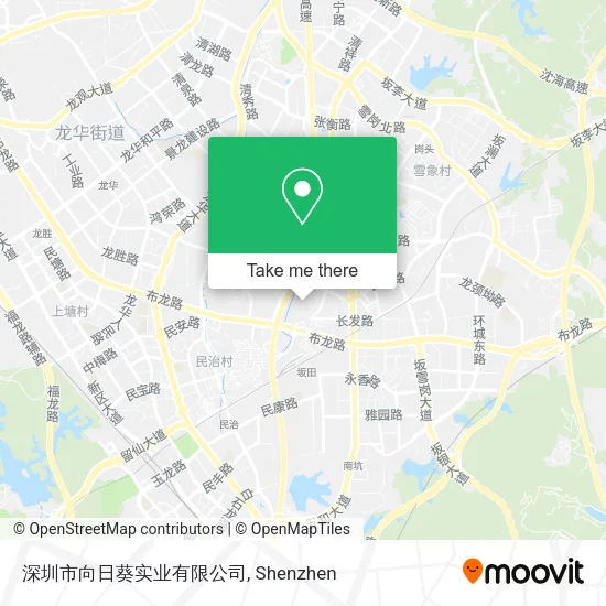 深圳市向日葵实业有限公司 map