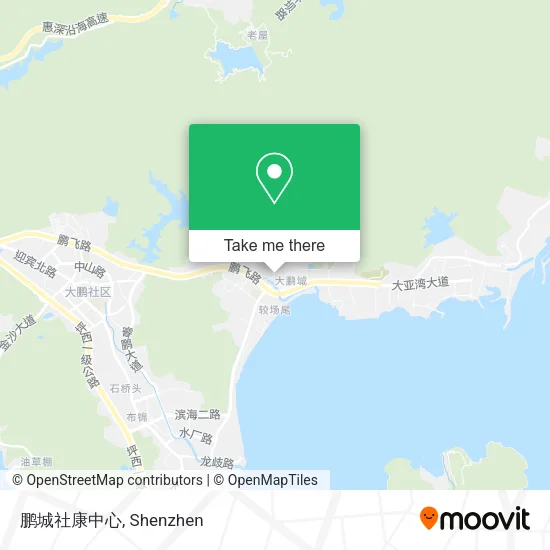 鹏城社康中心 map