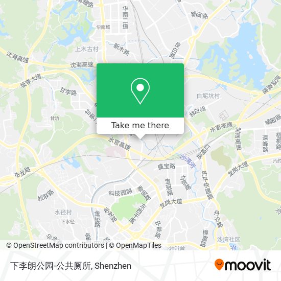 下李朗公园-公共厕所 map