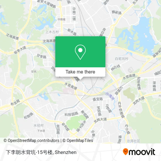 下李朗水背坑-15号楼 map