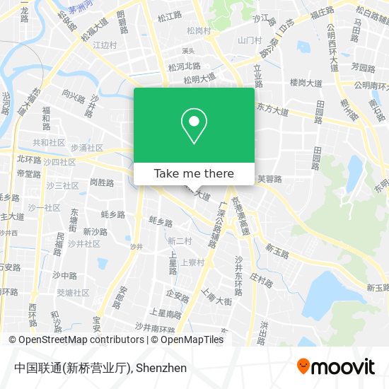 中国联通(新桥营业厅) map