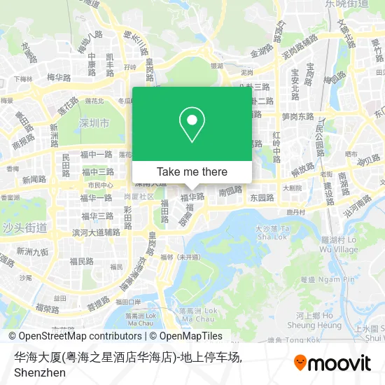 华海大厦(粤海之星酒店华海店)-地上停车场 map