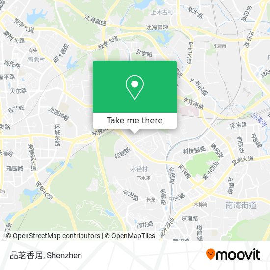 品茗香居 map