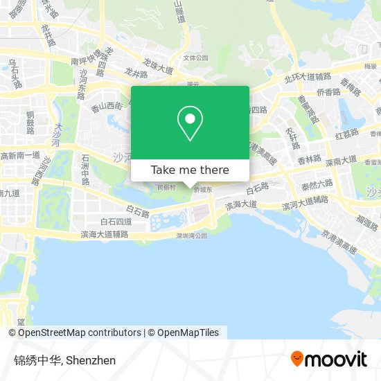 锦绣中华 map