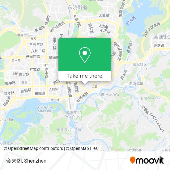 金来阁 map
