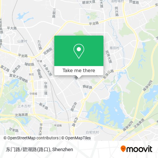 东门路/碧湖路(路口) map