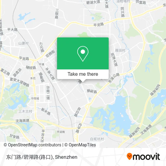 东门路/碧湖路(路口) map