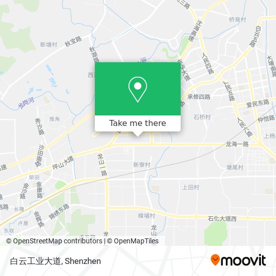 白云工业大道 map