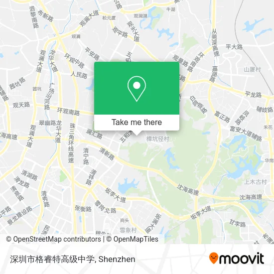 深圳市格睿特高级中学 map