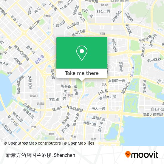 新豪方酒店国兰酒楼 map