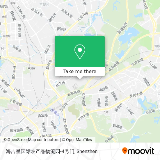 海吉星国际农产品物流园-4号门 map