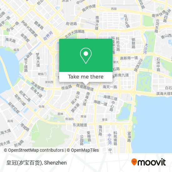 皇冠(岁宝百货) map