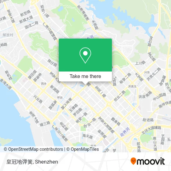 皇冠地弹簧 map