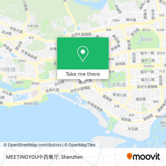 MEETINGYOU中西餐厅 map