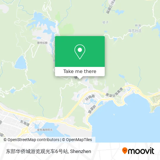 东部华侨城游览观光车6号站 map