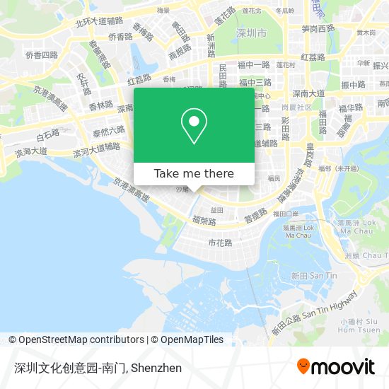 深圳文化创意园-南门 map