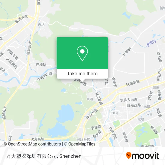 万大塑胶深圳有限公司 map