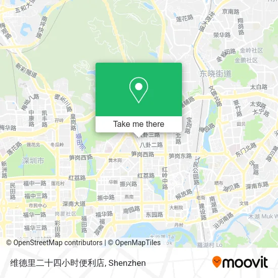 维德里二十四小时便利店 map