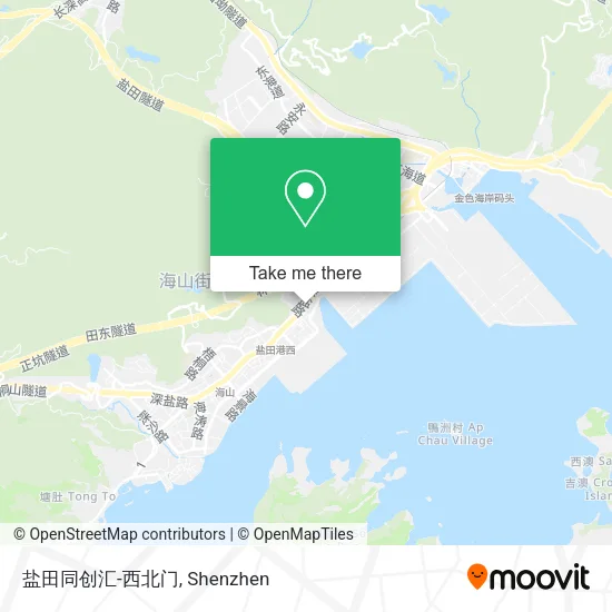 盐田同创汇-西北门 map