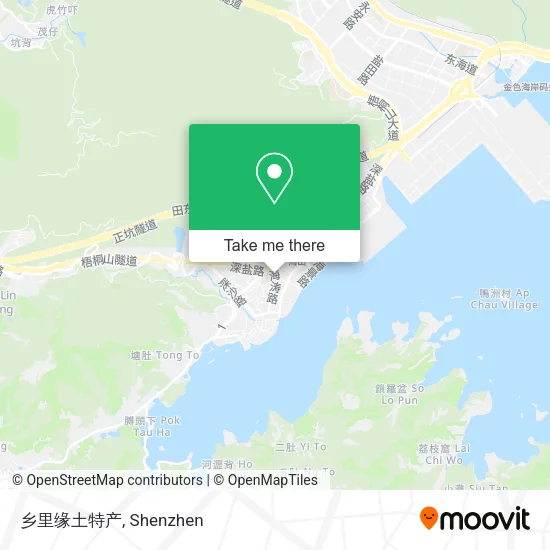 乡里缘土特产 map