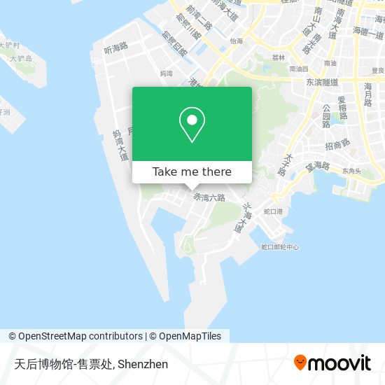 天后博物馆-售票处 map