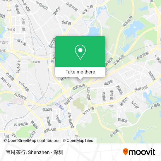宝琳茶行 map