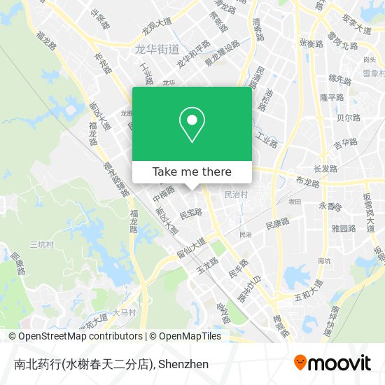 南北药行(水榭春天二分店) map