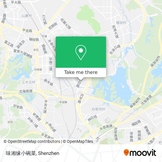味湘缘小碗菜 map