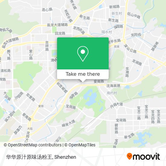 华华原汁原味汤粉王 map