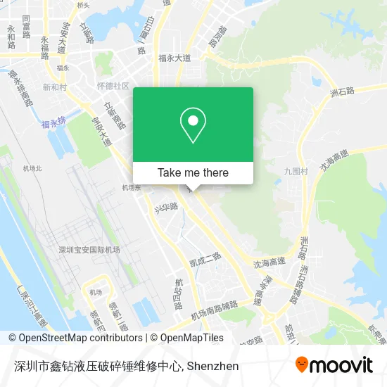 深圳市鑫钻液压破碎锤维修中心 map