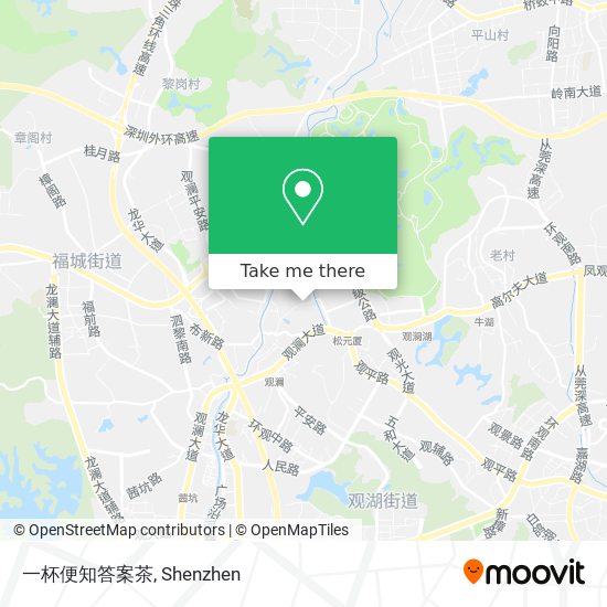 一杯便知答案茶 map